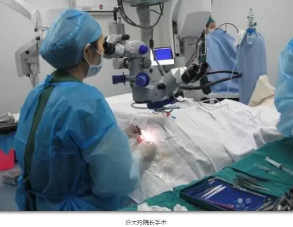 李老太在毫无征兆的情况下右眼视力下降至看不见东西。李老太家人带其至县医院就诊。医生诊断为视网膜脱离，需做玻切手术医治，而玻切手术需要动手术2次。怕疼的李老太一听就犯怵了：开刀，疼。 终，李老太的家人在多方打听后决定带李老太至宜昌太阳成tyc122cc(中国)集团找许大玲院长医治3.jpg